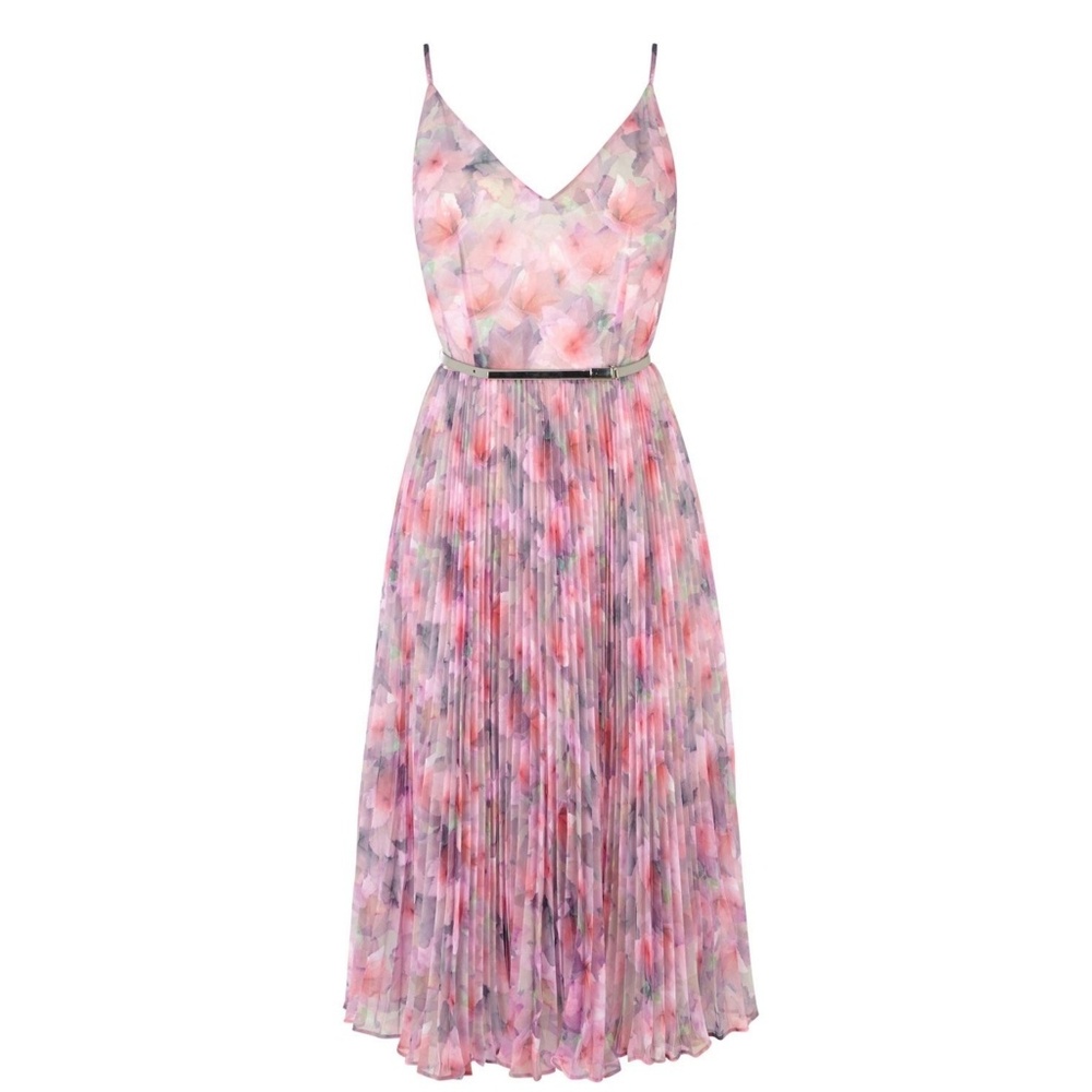 Oasis floral midi dress